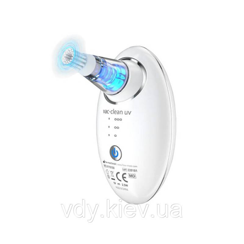 Вакуумний очищувач слухових апаратів Flow-Med Vac-Clean UV