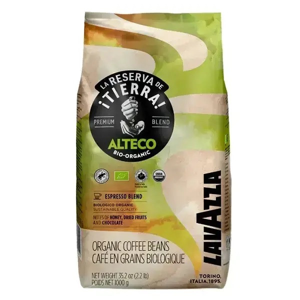 Кава в зернах Lavazza Crema Tierra Bio Organic ALTECO, 1кг