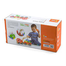Дерев'яна іграшкова машинка Viga Toys Автокран (50690), фото 3