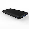 Power bank (зовнішній акумулятор) Aspor AZP- A327 16000 mAh iQ (2USB/1A/2.0А), чорний, фото 3