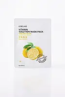 Набір масок для обличчя для догляду за обличчям LEBELAGE Vitamin Solution Mask 6+1, фото 3
