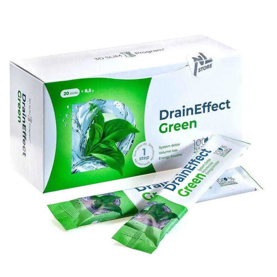 Купить БАД, Дренирующий напиток Дрейн Drain Effect Green NL ...