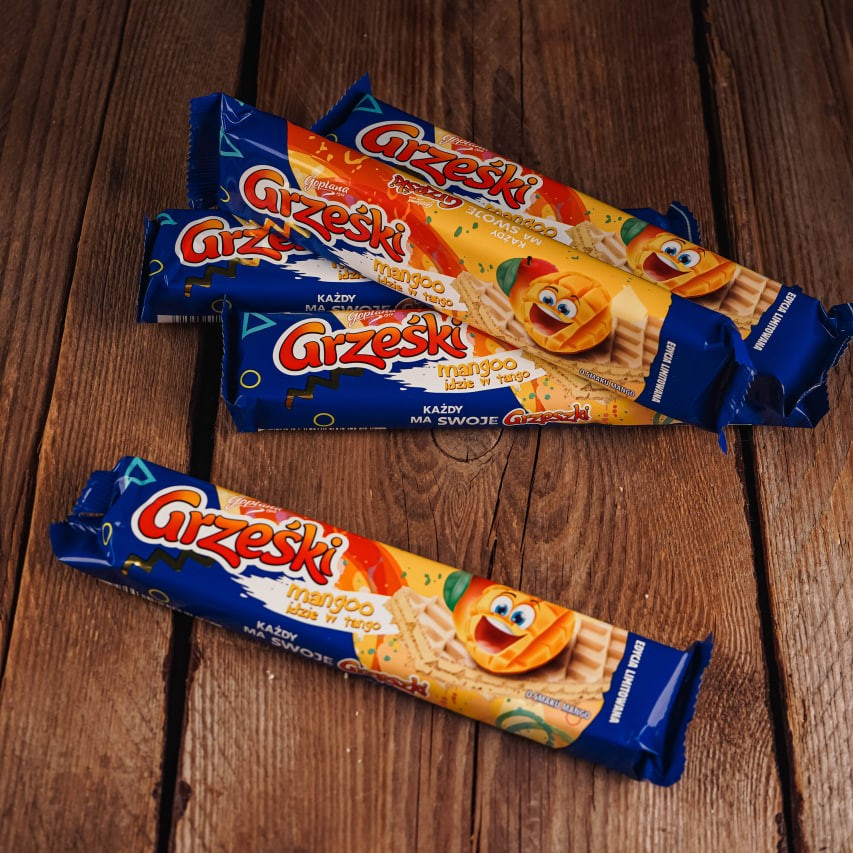 Вафли Grzeski Gofree Mango — Купить Недорого на Bigl.ua (1764987228)