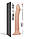 Насадка для страпону Strap-On-Me Dual Density Dildo Flesh L, діаметр 3,7 см, двошарова, гнучка, фото 4