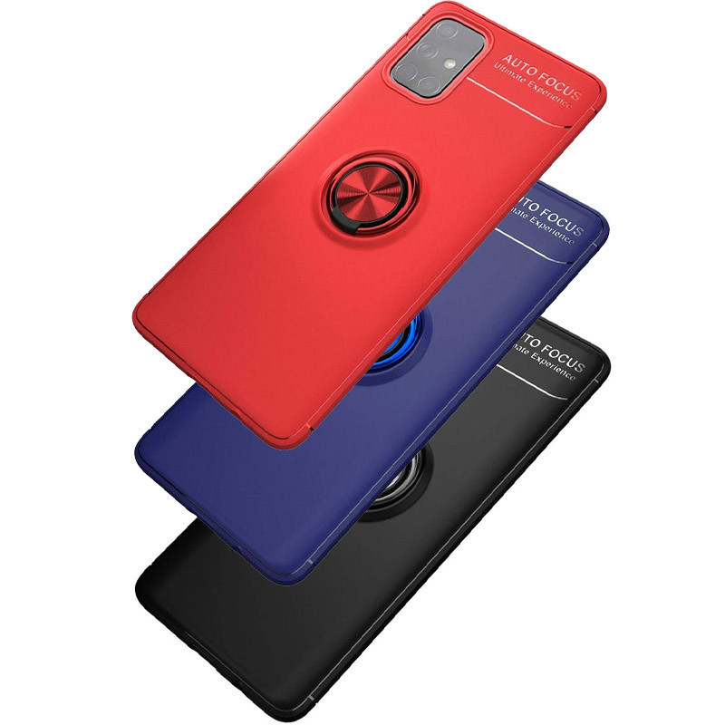 TPU чохол Deen ColorRing під магнітний тримач (opp) для Samsung Galaxy M31s