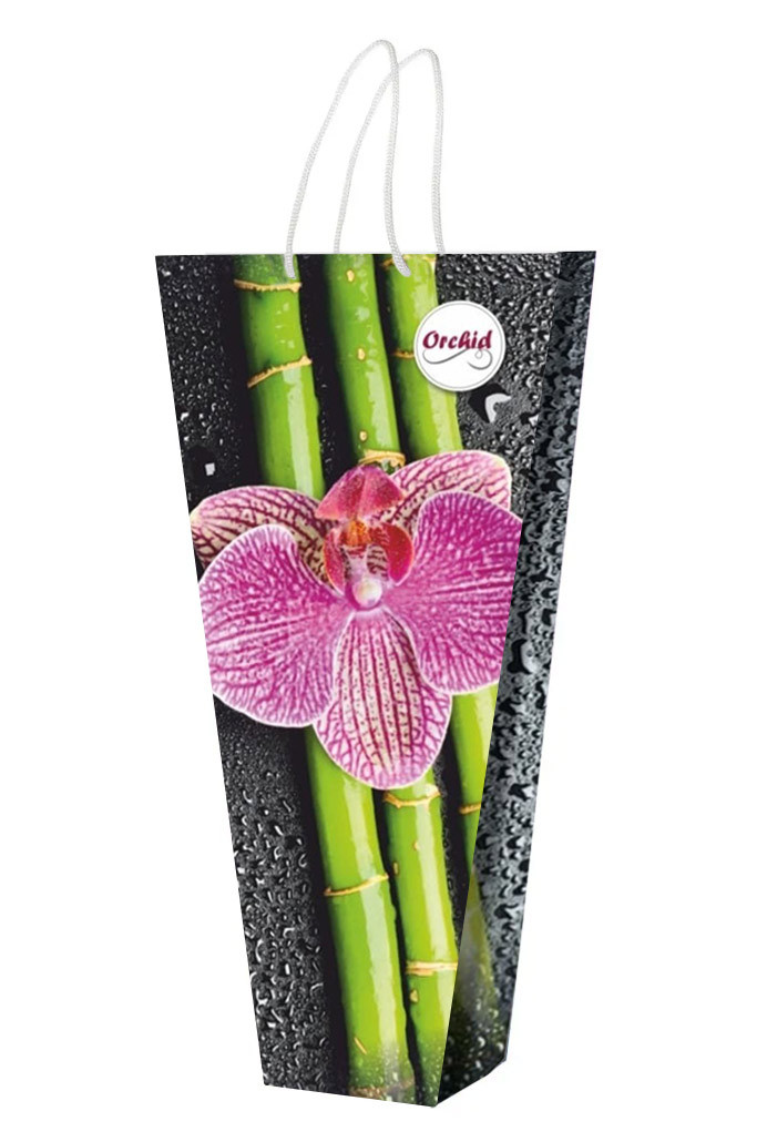 Паперова сумка для квітів "Орхідея", фото 1