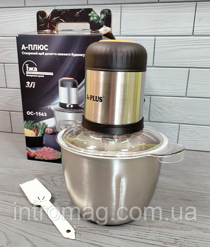 Купить Измельчитель электрический A-Plus с металлической чашей OC-1563 ...