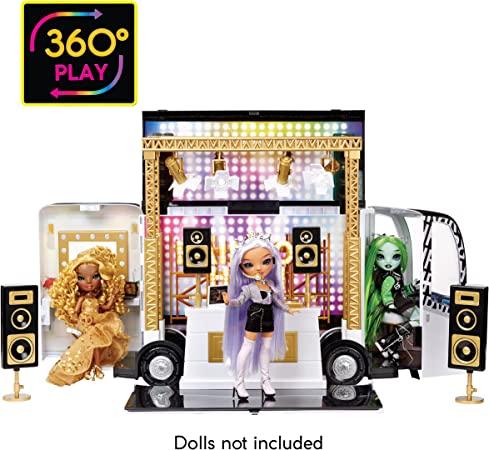 Ігровий набір для ляльки Рейнбоу хай Автобус та сцена Rainbow high Rainbow Vision World Tour Bus & Stage 583721