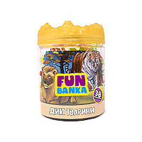 Игровой мини-набор с животными FUN BANKA Дикие животные 38 предметов