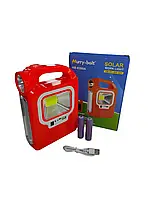 Фонарь для кемпинга SOLAR+COB LED+SIDE LIGHT (на 2 × 18650)+POWER BANK HURRY-BOLT HB-6399B