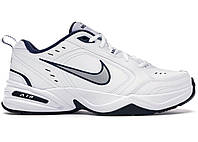 Кроссовки Nike Air Monarch IV White Navy - 415445-102