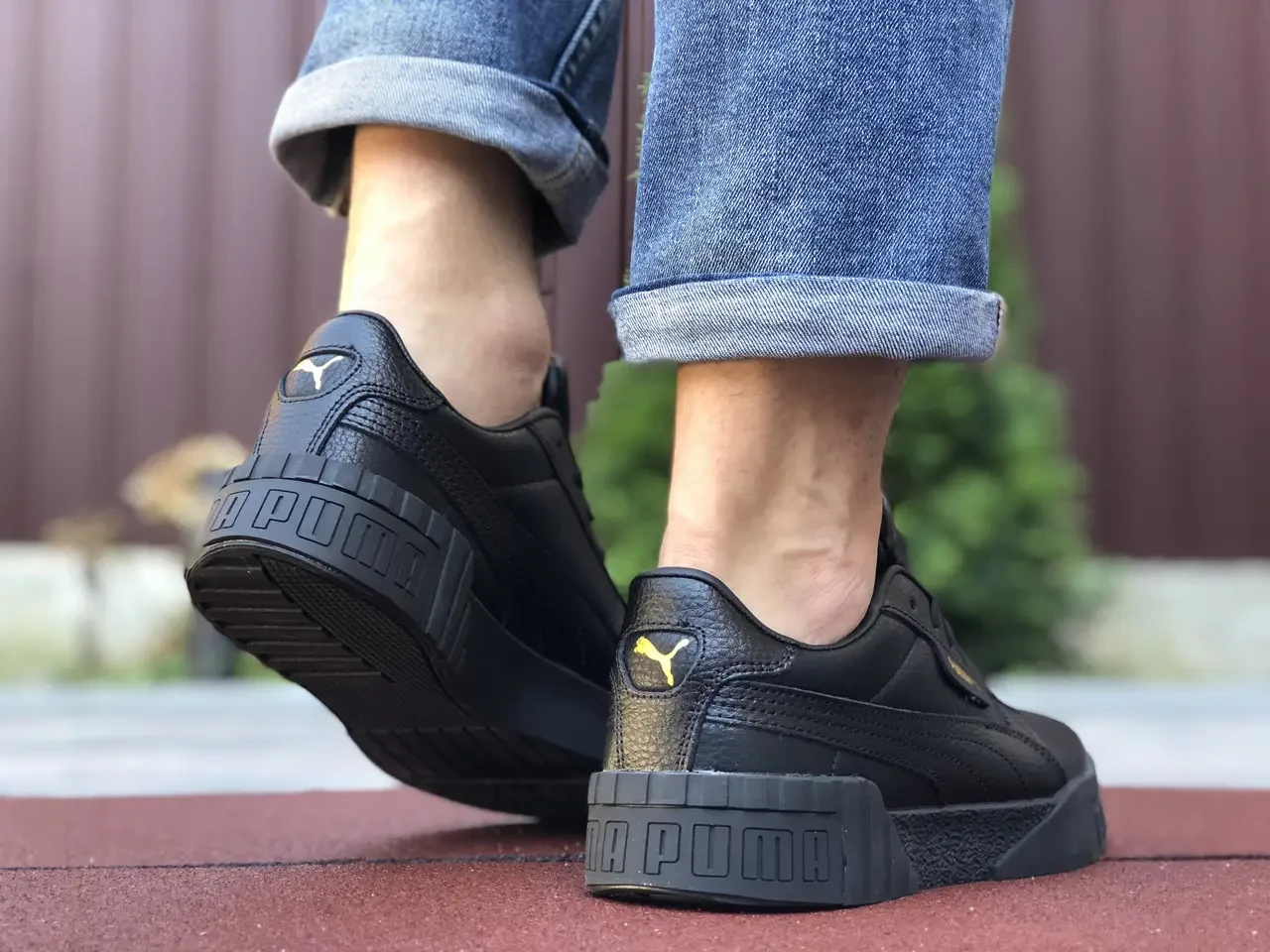Puma cali top bold trainers