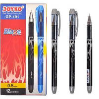 Ручка гелевая Joyko Blaze черная