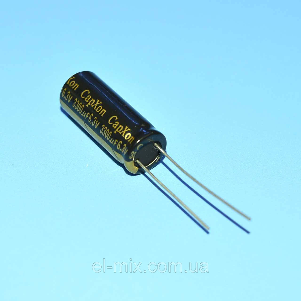 Конденс. електрол. комп'ютерний 3300мкФ 6.3В CapXon 105*С LZ 10*25