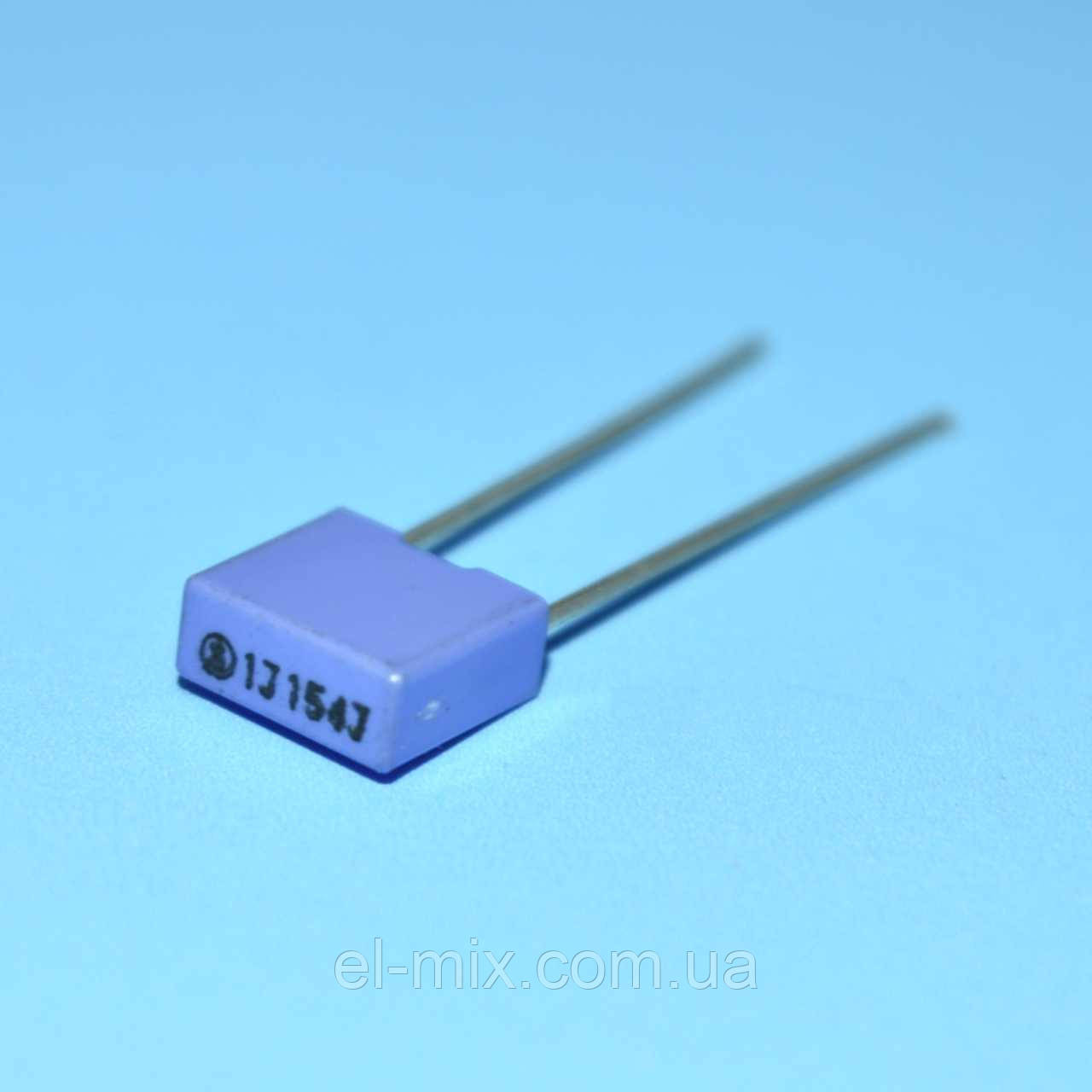 Конденсатор MKT 0.15µF 63V 5% прямокутний EB 1J154J Samwha