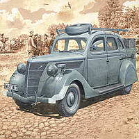 Roden 818 Ford V8 G81A (1939 год) Машина Связи Сборная Пластиковая Модель в Масштабе 1:35