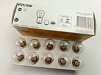 Лампа с цоколем PHILIPS 12V P21/5W (12499CP) (10 шт. в уп.), цена за 1 шт