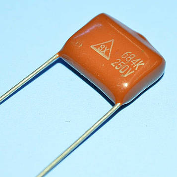 Конд. мет.-плівк. MEF(CL-21) 0.68µF 250VDC 10% SX