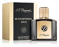 Мужские духи S.T. Dupont Be Exceptional Gold Парфюмированная вода 50 ml/мл оригинал