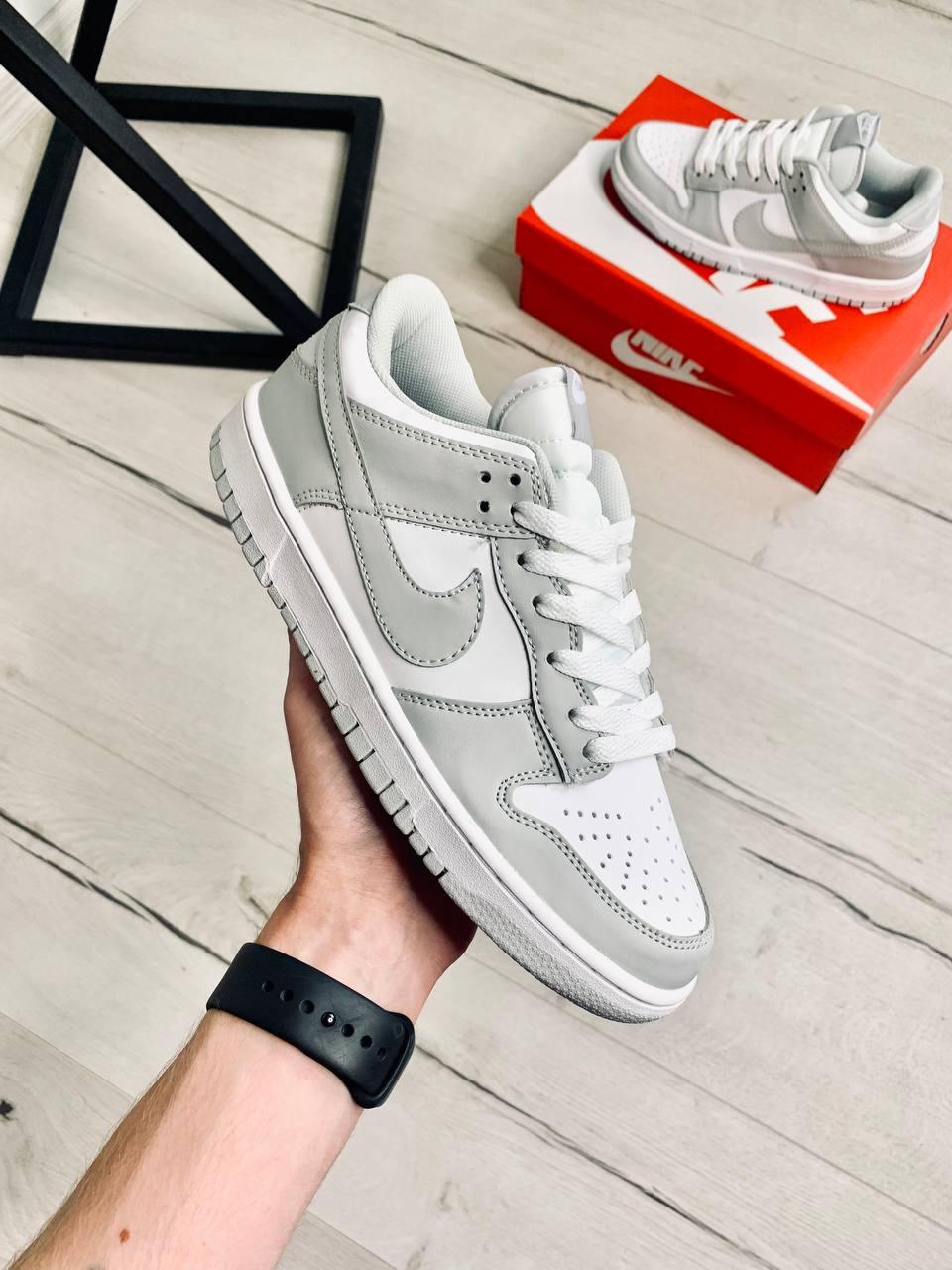 Кросівки чоловічі сірі Nike Dunk Low Vast Grey (06478)