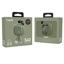 Кабель брелок з'єднувальний зарядний HAVIT HV-H640 USB to Micro USB 1 м HV-H640, фото 5