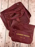 Органайзери дорожні Laundry Travel Pouch  Набір 6 шт