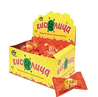 Жувальна гумка Кислиця (зі смаком апельсина) 100 шт/упаковка