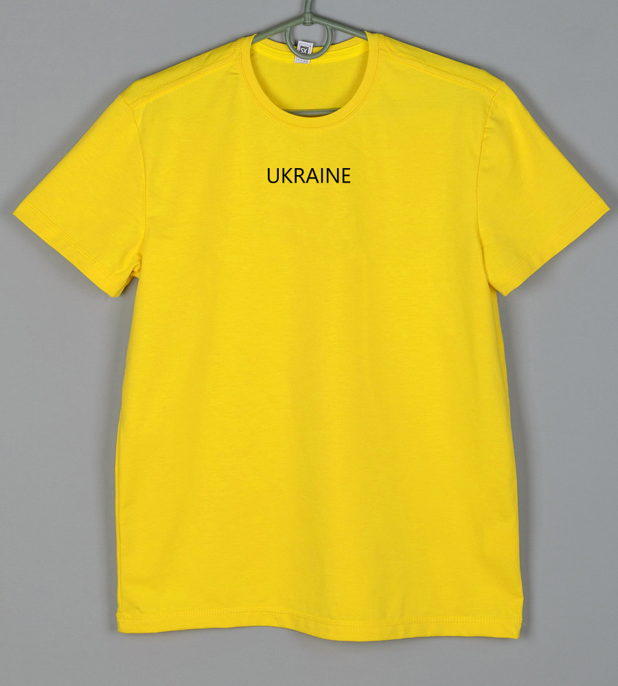 Футболка юніор Ukraine 2308п (Уп.4шт XS, S), Жовтий