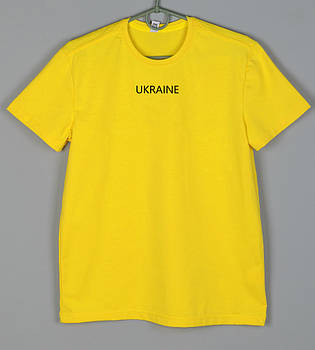 Футболка юніор Ukraine 2308п (Уп.4шт XS, S), Жовтий