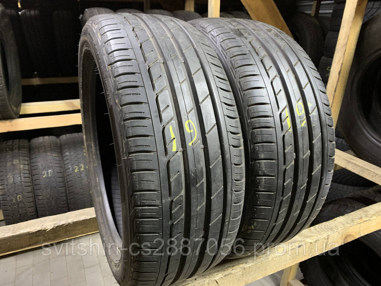 Літні шини 225/45R17 Bridgestone Turanza T001 7.5мм 19рік 2шт