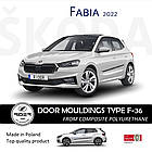 Молдинги на двері для Skoda Fabia IV 2021+