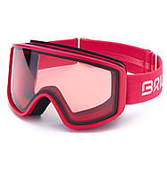 Маска горнолыжная Briko Homer P1 S1 Matt Red Rubine/Pink