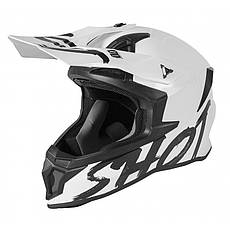 МОТОШОЛОМ SHOT RACING LITE SOLID WHITE GLOSSY