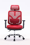 Ергономічне офісне крісло jOkasta ANGEL червоне, фото 2