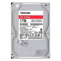 Жорсткий диск 3.5" 1Tb Toshiba P300, SATA3, 64Mb, 7200 rpm (HDWD110UZSVA)