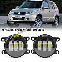 Противотуманные фары LED 45watt Suzuki Grand Vitara Swift 2 на 3 линзы бело-желтые