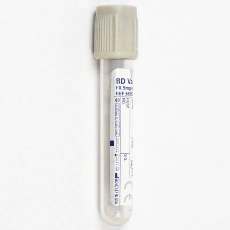 Купить 368520 Пластиковые пробирки с фторидом натрия и ЭДТА, со светло ...