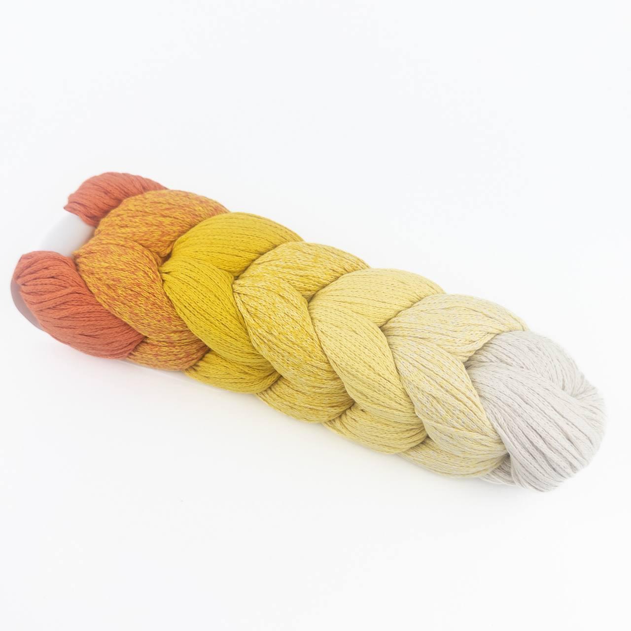 Retwisst Braid Rainbow (Ретвісст) № 7601 (Пряжа-нитки для сумок з бавовной секційного фарбування), фото 1