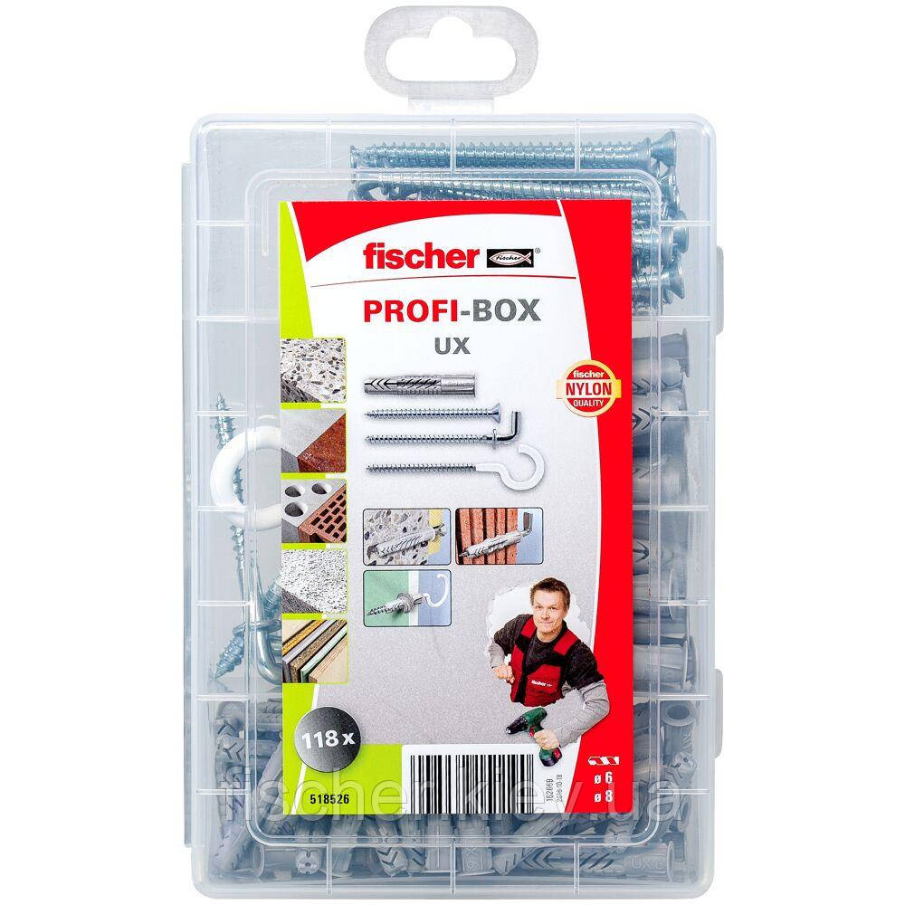 Комплект дюбелів UX із гачками Фішер