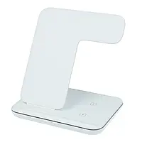 Бездротова док-станція Charger 3в1 для iPhone/Samsung/Watch/AirPods