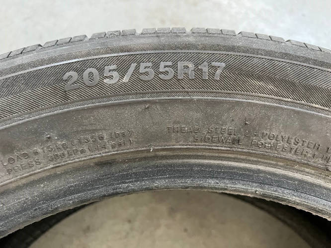 Шини літо /Шины лето R 17 205 55 Kumho Кумхо (ID#1223845608), цена ...