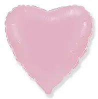 Сердце 18" FLEXMETAL пастель розовый