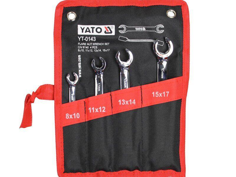 Набор разрезных ключей для тормозных трубок YATO YT-0143 - фото 1 - id-p1765203638