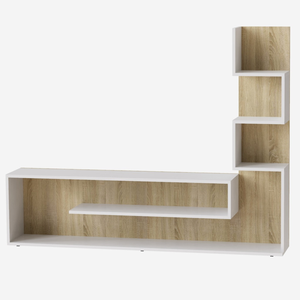 Тумба під ТВ Light дуб сонома / білий ТМ Art In Head, фото 1