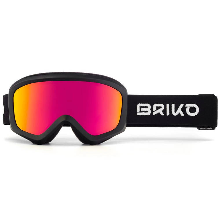 Маска гірськолижна Briko Geyser S3 Black/Red Mirror (2002K40-BLK), фото 3