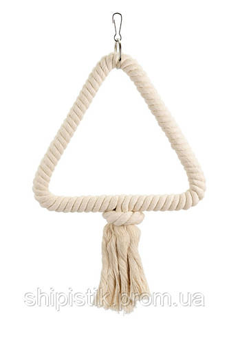 Качеля треугольная для жако, александрийского попугая и других птиц ...