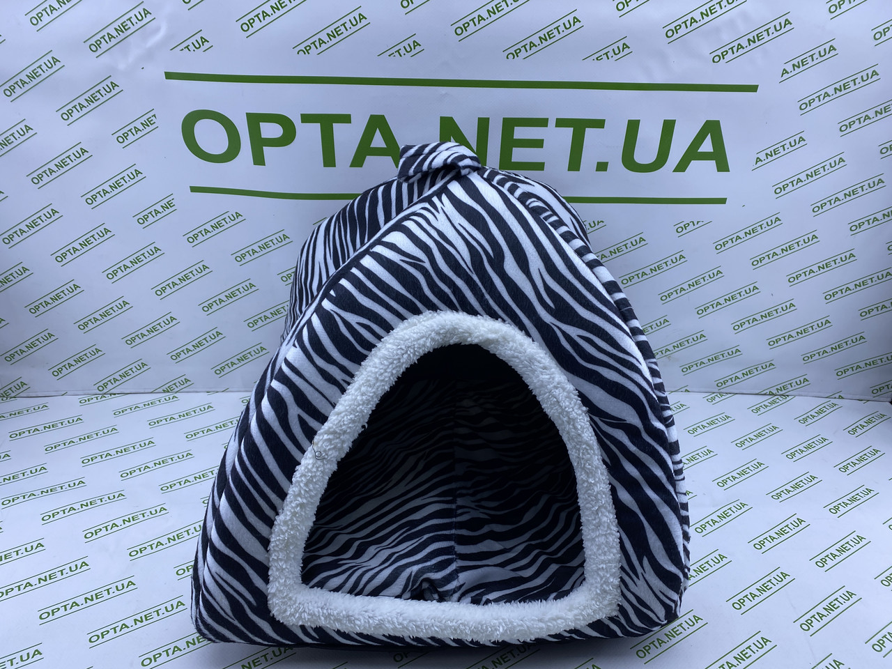 М'яка будка для собак та кішок оновлена модель фліс, фото 1