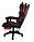 Геймерське крісло ігрове комп'ютерне Dunmoon 8979 Black/Red, фото 5