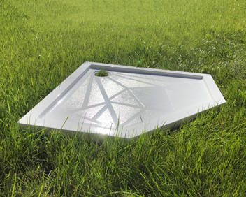 Душевой поддон «Премьер» 900 Білий А100 глянець, фото 1