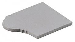 Заглушка універсальна (ліва\права) для профілю алюмінієвого для сходинок і сходів з лед підсвічуванням